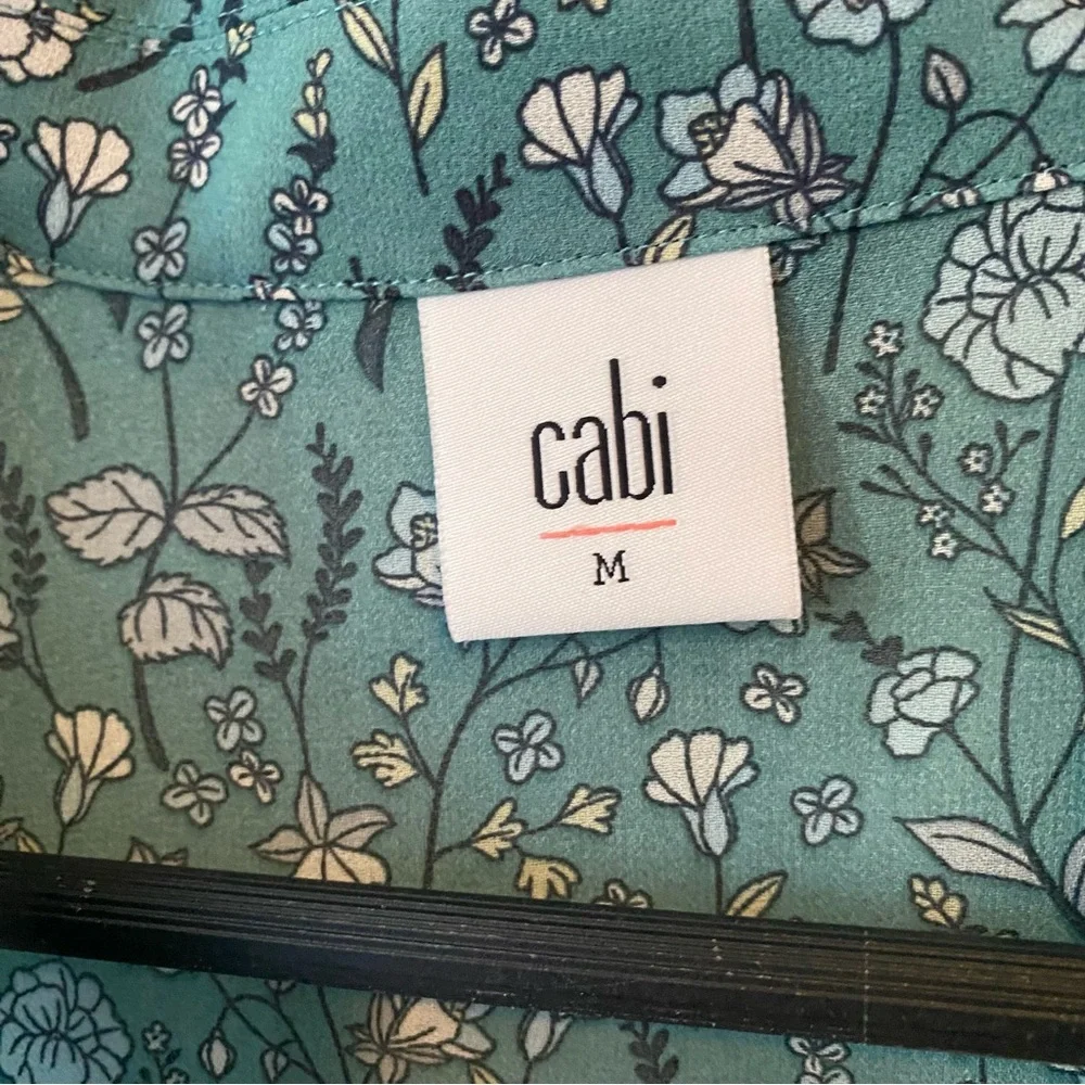 Cabi Chase Field of Flowers Semi Sheer Blouse - Picture 3 of 8